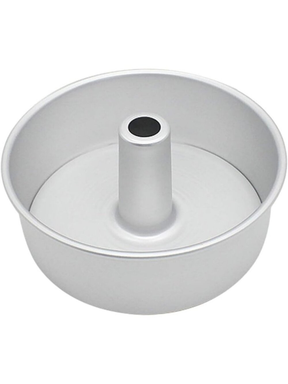 3-Piece Non-Stick Angel Food Cake Pan Set - 8-Inch Round Chiffon Baking Pans